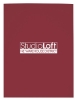 Good Value™ Gloss Paper Folder - Burgundy