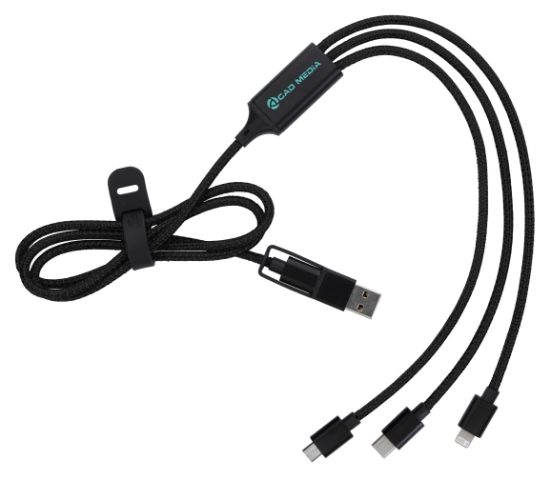 Good Value™ All-Over Charging Cable 2A - Black