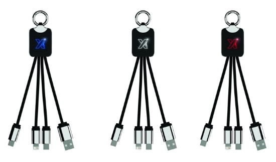 SCX Innovative Design™ Eco Quatro Light Cable - Black