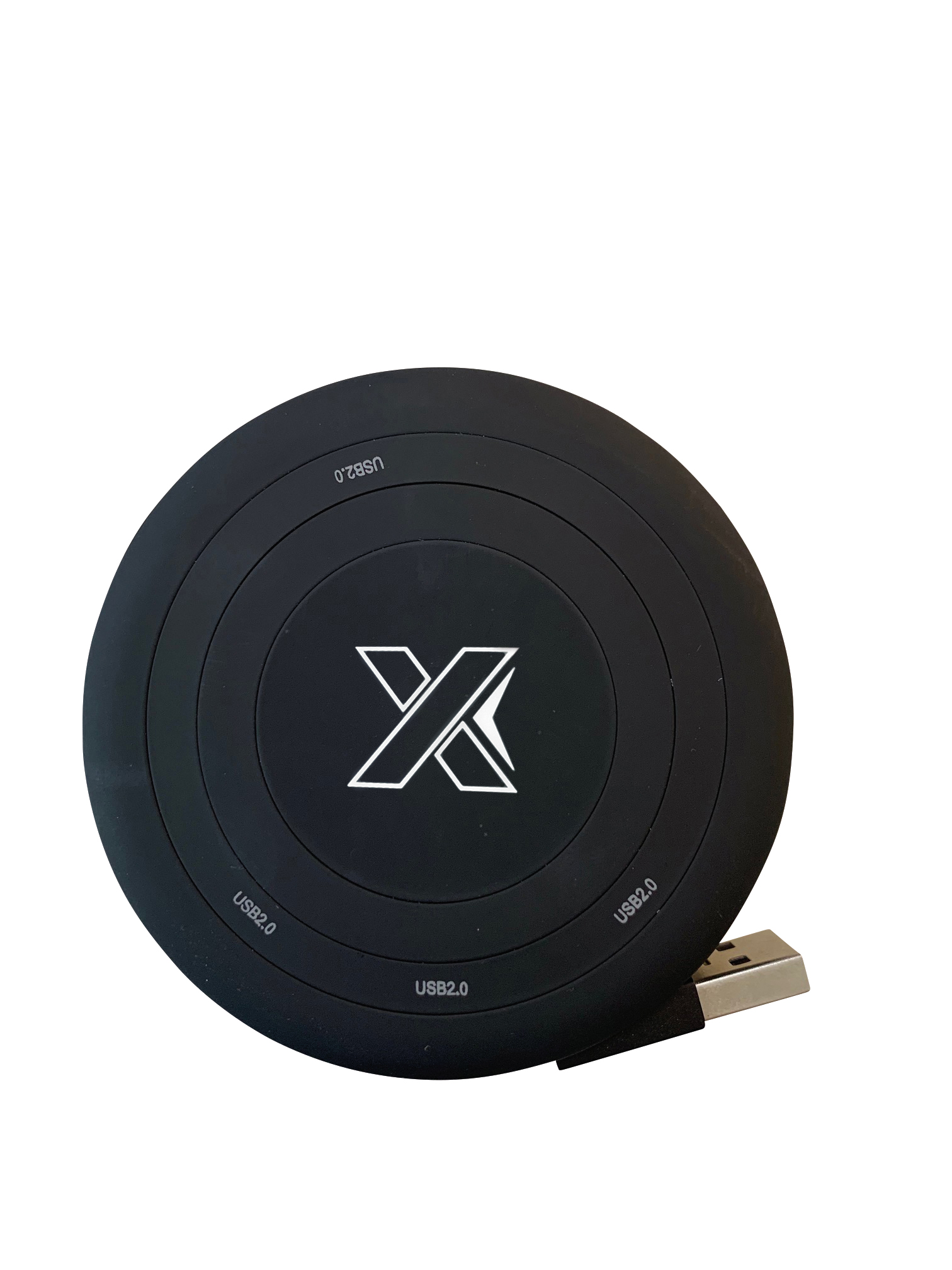 Logoed SCX Wireless Charger & 4 Hub 2.0 | Premium