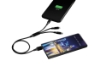 SCX Innovative Design™ Full-Color Illuminated Power Bank Slim 5000 mAh - Cable