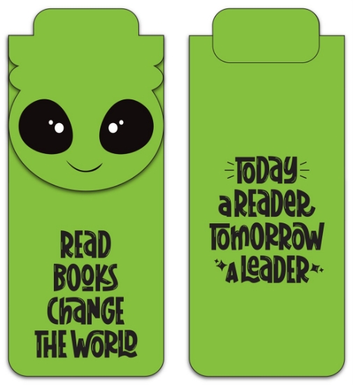 Paws N Claws® Magnetic Bookmark - Alien