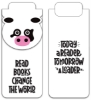 Paws N Claws® Magnetic Bookmark - Cow