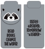 Paws N Claws® Magnetic Bookmark - Racoon