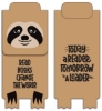 Paws N Claws® Magnetic Bookmark - Sloth