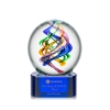 Infinity Globe Award - Blue