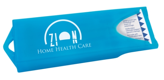 Good Value™ Original Colored Dispenser w/Clear Bandages - Transblue - Trans Blue