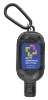 1 oz. Hand Sanitizer with Colorful Case and Carabiner - Black