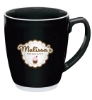 Large Color Bistro with Accent Mug - 20 oz. - Black