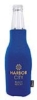 Koozie® Zip-Up Bottle Cooler with Opener - Royal