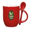 Good Value™ Rounded Spooner Mug - 11 oz. - Red