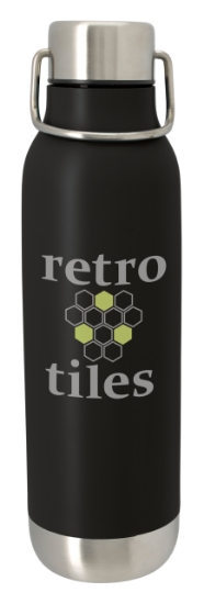 Placid Vacuum Bottle - 21 oz. - Black