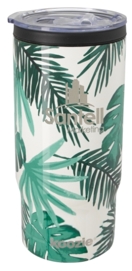 Koozie® Slim Triple Patterned Vacuum Tumbler - 15 oz. - Eng