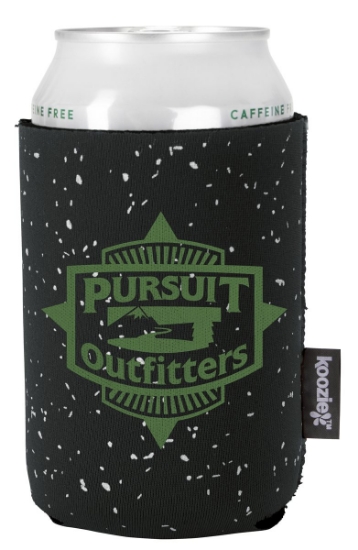 Koozie® Campfire Can Cooler - Black