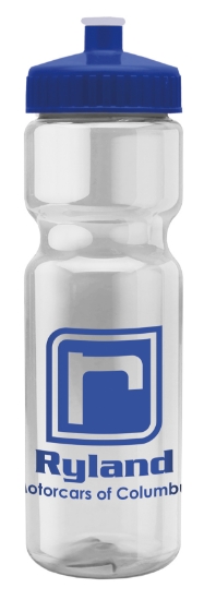 Garyline® Champ Transparent Color Bottle - 28 oz. - Royal