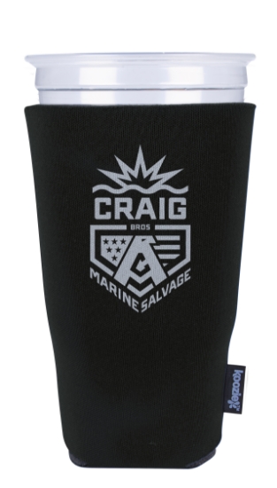 Koozie® Tall Cup Cooler - Black