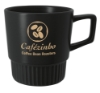 Good Value™ Lines Mug - 12oz - Black