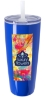 Koozie® Built-in Straw Vacuum Tumbler - 30 oz. - Royal