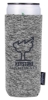 Koozie® Heather Collapsible Slim Can Cooler - Gray