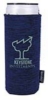 Koozie® Heather Collapsible Slim Can Cooler - Royal