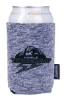 Koozie® Heather Collapsible Can Cooler - Navy
