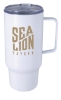 Koozie® Handle Tumbler - 30 oz - White