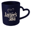 Good Value™ Heart Mug - 12 oz. - Navy