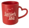 Good Value™ Heart Mug - 12 oz. - Red