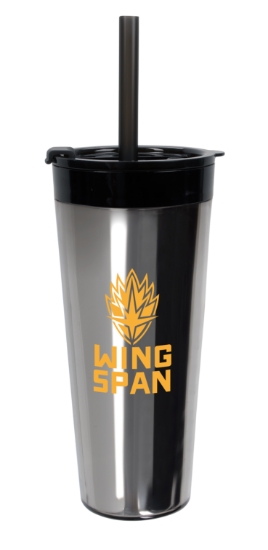 Glam RAS Tumbler - 24 oz. - Black