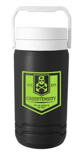 Koozie® Challenge Jug - Half Gallon - Black