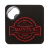 Good Value™ Bottle Opener Coaster - Black