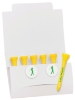 6-2 Golf Tee Packet - 3-1/4" Tee - Open