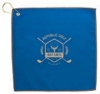 Good Value™ RPET Double Layer Golf Towel - Royal