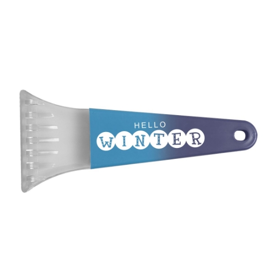 Garyline® 7" Polar Color-Changing Ice Scraper - White