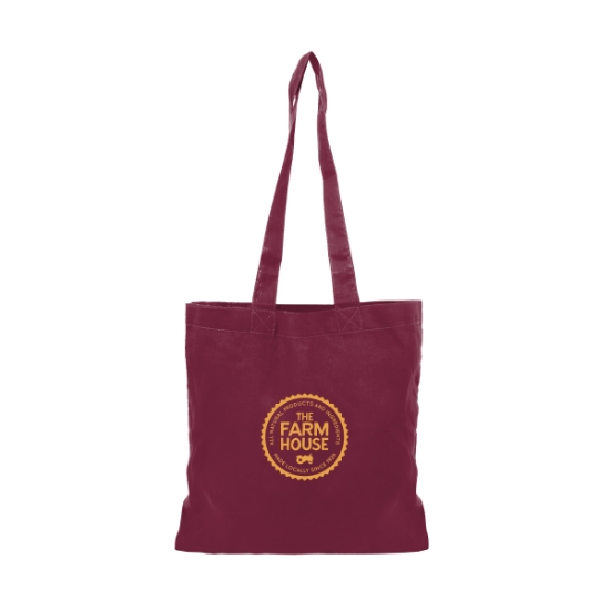 Good Value™ Colored Economy Tote - Burgundy