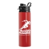 Garyline® Conquest Aluminum Bottle - 27 oz. - Red