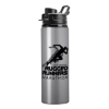 Garyline® Conquest Aluminum Bottle - 27 oz. - Silver