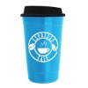 Garyline® Travel Insulated Cup - 16 oz. - Cyan