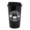 Garyline® Travel Insulated Cup - 16 oz. - Metallic Black