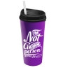 Garyline® Roadmaster Travel Tumbler with Sip Lid and Straw - 20 oz. - Violet