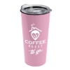 Garyline® Roadmaster Travel Tumbler with Slider Lid - 18 oz. - Awareness Pink