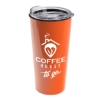 Garyline® Roadmaster Travel Tumbler with Slider Lid - 18 oz. - Orange
