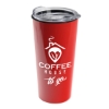 Garyline® Roadmaster Travel Tumbler with Slider Lid - 18 oz. - Red