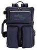 Atchison® RPET Ripstop Briefcase Backpack - Navy