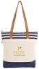 Atchison® Cora Lane Cotton Tote - Navy