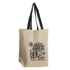 Garyline® Brunch Cotton Grocery Tote - Natural with Black