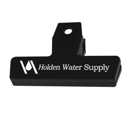 4" Chip Bag Clip - Black
