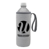 Garyline® Insulated Water Bottle Caddy with Carry Strap - Heathergray