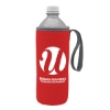 Garyline® Insulated Water Bottle Caddy with Carry Strap - Red