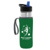 The Lifeguard - 24 Oz. Pete Bottle With Flip Straw Lid - Clear